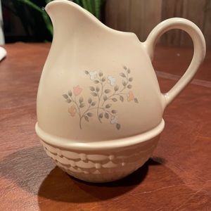 Pfaltzgraff Remembrance small pitcher - used
